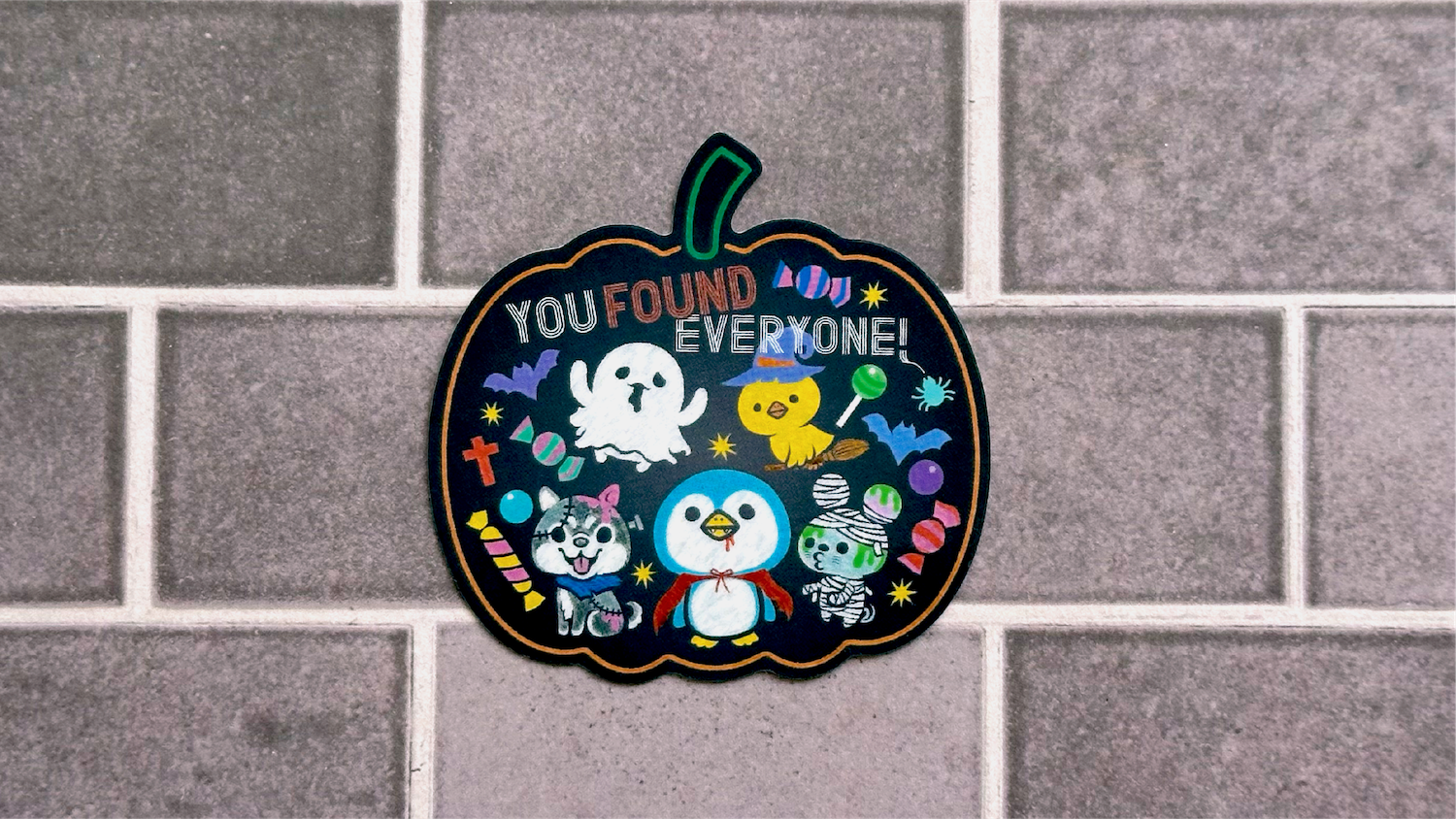 スタンプラリー ノベルティステッカー